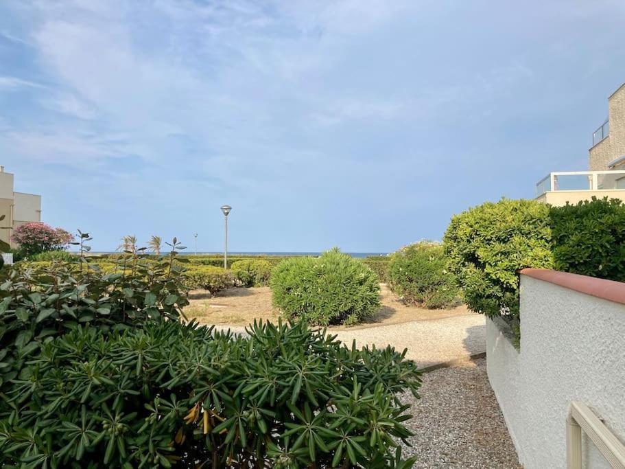 Le Grand Large 3 Pieces En Rez De Jardin, Avec Terrasse Et Acces Direct A La Plage A Pied Le Barcarès エクステリア 写真