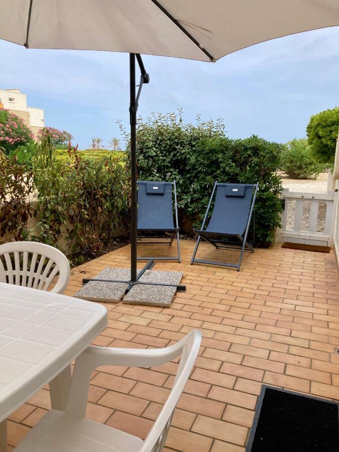 Le Grand Large 3 Pieces En Rez De Jardin, Avec Terrasse Et Acces Direct A La Plage A Pied Le Barcarès エクステリア 写真